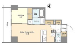 HF北千住レジデンス 間取り図