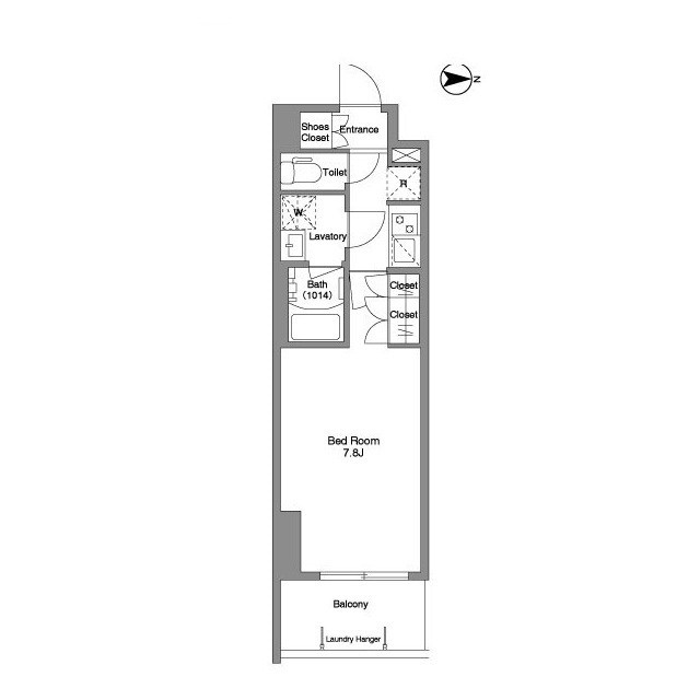コンフォリア西新井 間取り図