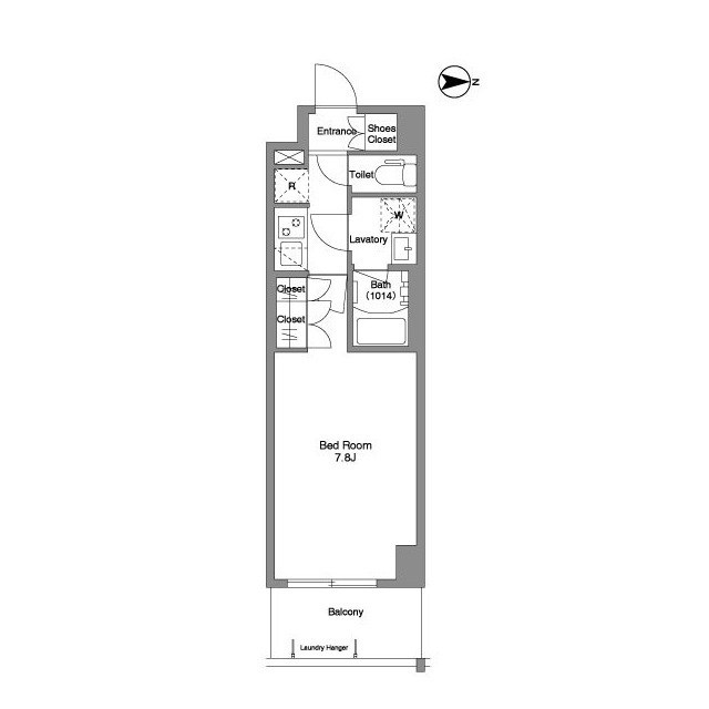 コンフォリア西新井 間取り図