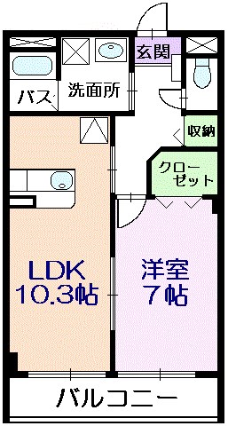 ヴィラ　エスペランサ 間取り