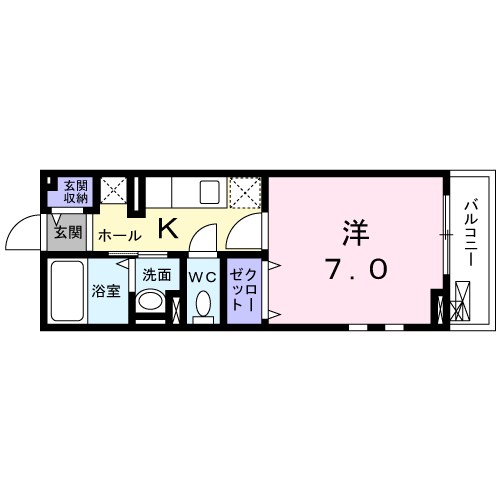 クラシオンI 間取り