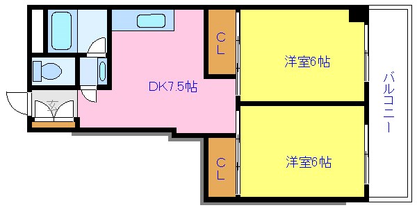 コスモプラザＨＩＮＯ 間取り