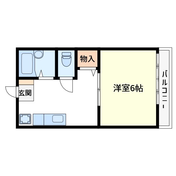 コーポ仔鹿 間取り