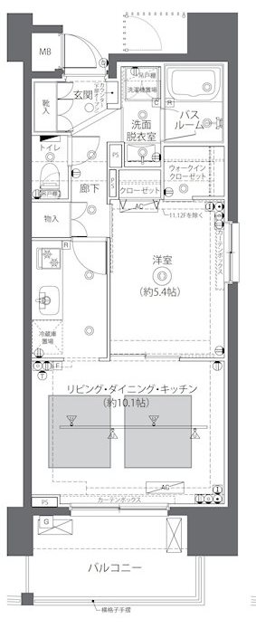 ZOOM日本橋蛎殻町 間取り