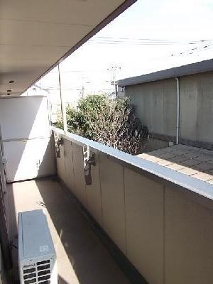 ヴェルドミールカシマ ベランダ
