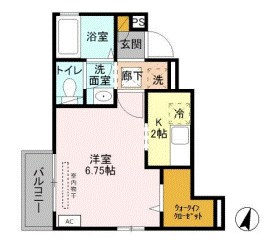 アルファⅡ 間取り図