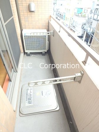 リバーシア佃 ベランダ