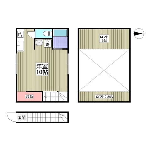 ＭＱuarto大杉 間取り図