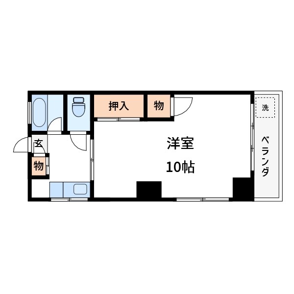 天王マンション 間取り