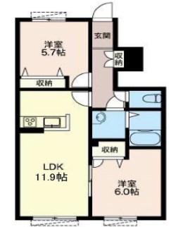 フェリオ東葛西 間取り図