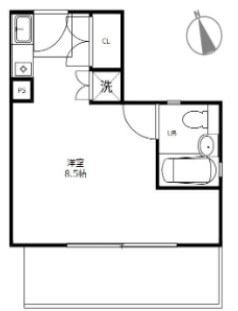 MKフィオーレⅡ 間取り