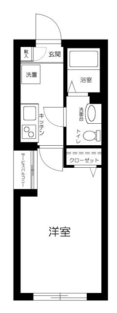 リタ王子神谷  間取り図