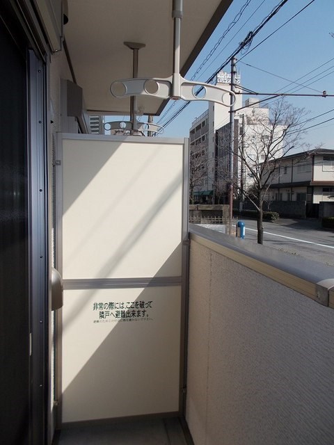 ボヌールＳ ベランダ