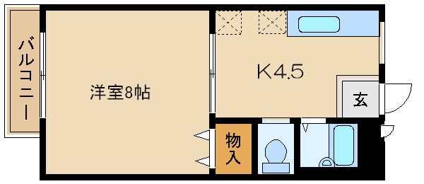 サンジェルシーネ 間取り図