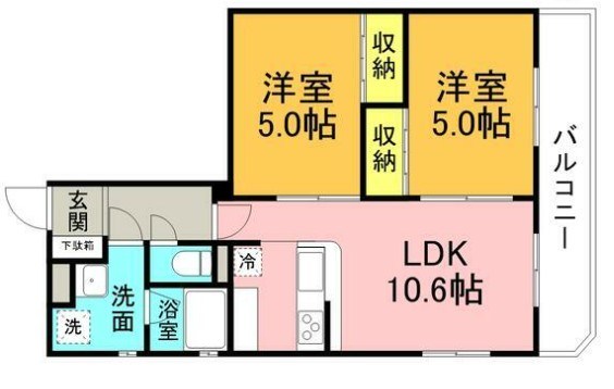 SETTLE J 間取り図