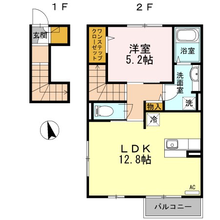 カナール田端   間取り図