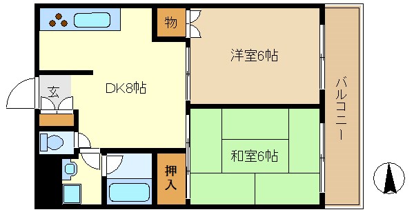 グランセピア日暮里 間取り