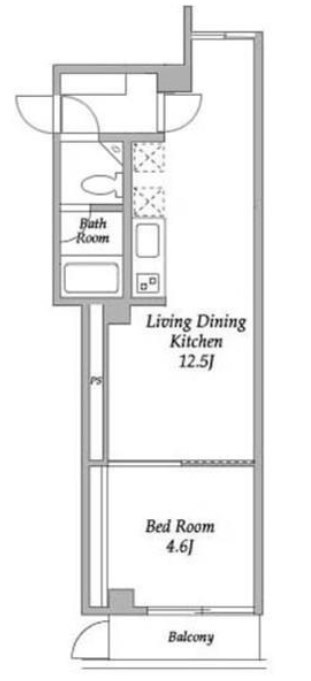 Ｂａｕｍｐｌａｔｚ（バウムプラッツ） 間取り