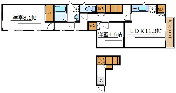 アイリス堀切 間取り