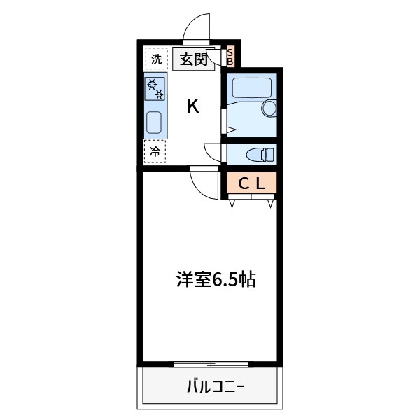 Milky Way 間取り図