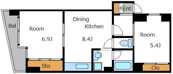 関寅ビル第1  間取り図