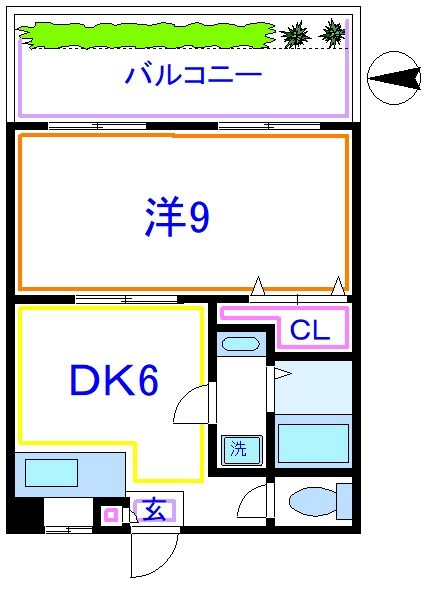 ブラウンハイツ 間取り