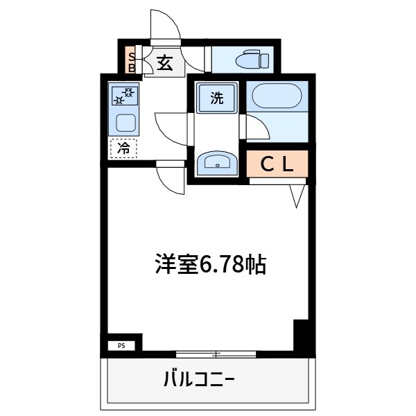 ディームス浦安 間取り図