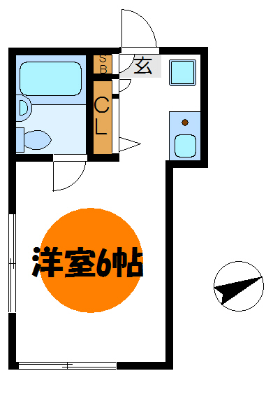 プチメゾンS 間取り図