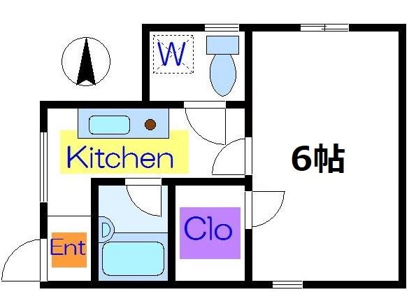 メゾンドワイズ   間取り