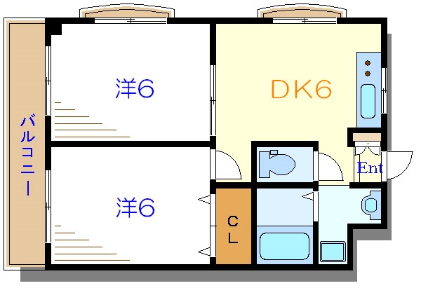 パラシオン上篠崎 間取り