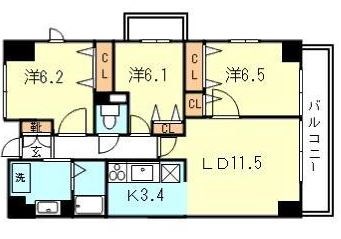 Kourt K2  間取り図