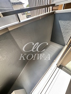 大石ハイツ  ベランダ