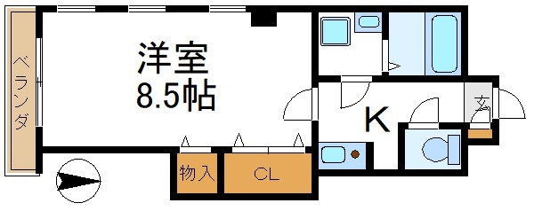 マンション小田中 間取り