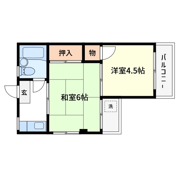 オレンジコーポ 間取り