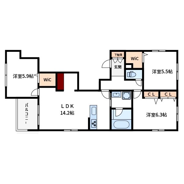 (仮称)森下3丁目メゾン 間取り