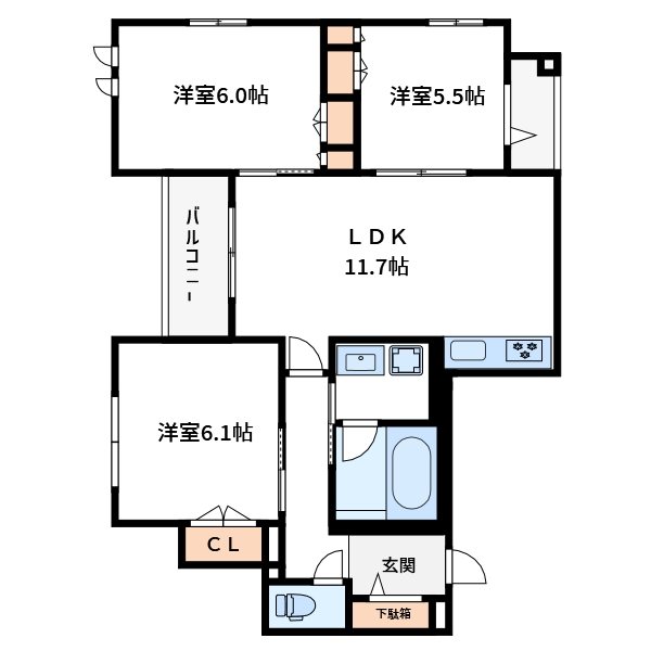 (仮称)森下3丁目メゾン 間取り