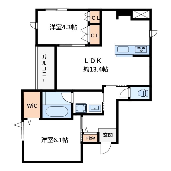(仮称)森下3丁目メゾン 間取り図