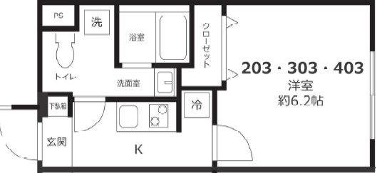 Burgtor町屋 間取り
