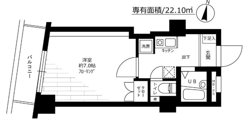 ステージファースト大塚 間取り