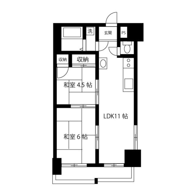 コータス木場  間取り