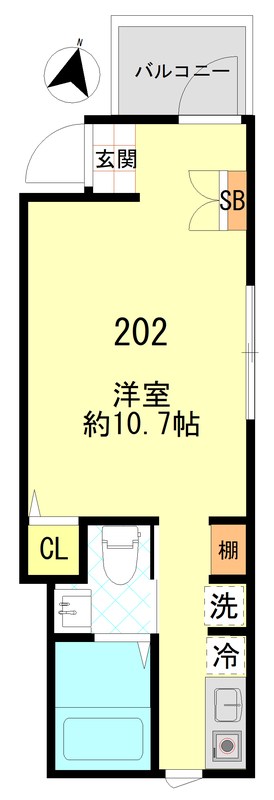アクアフォレスタ西綾瀬 間取り