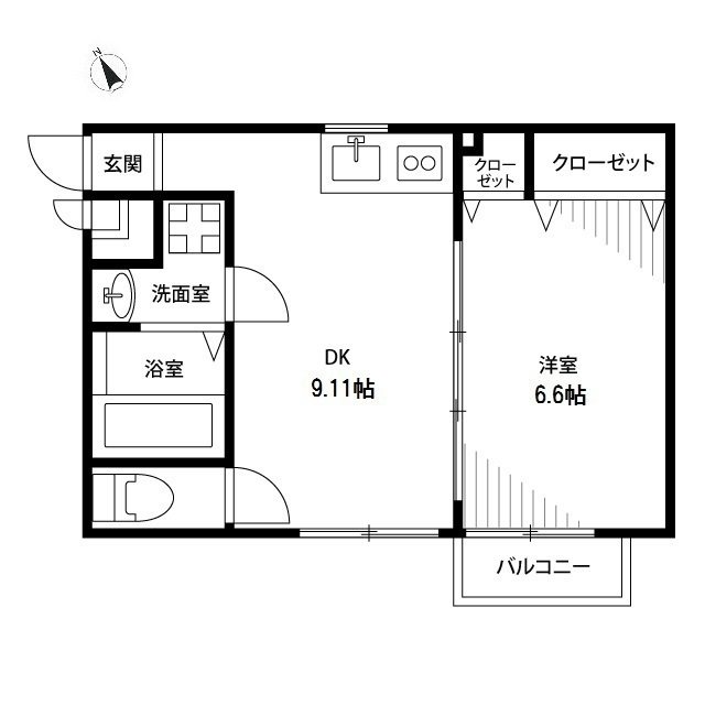 アムール　コーワ  間取り