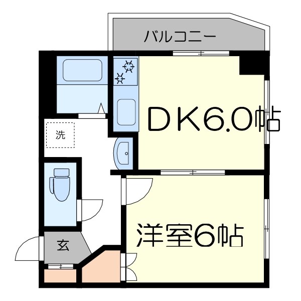 メゾングリーンアップル 間取り