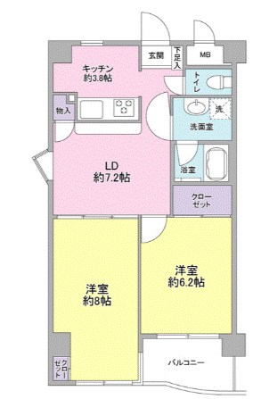 BELNOS34 間取り