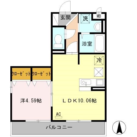 セジュール西新井 間取り