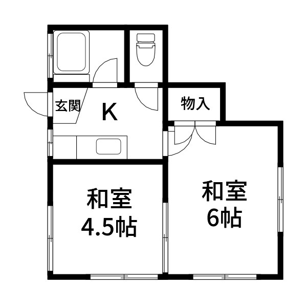 鈴木コーポ 間取り