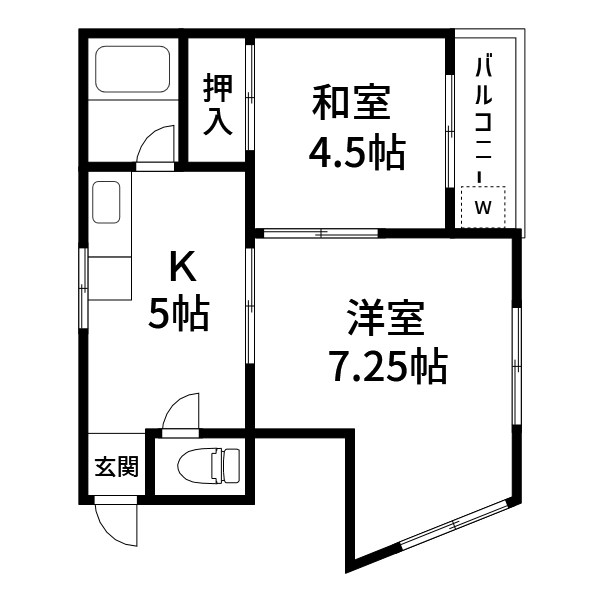 メゾン松 間取り