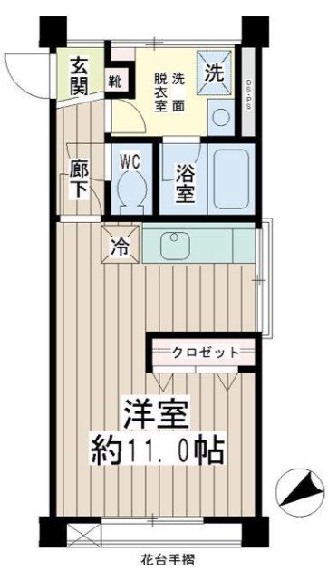 カルム町屋     間取り