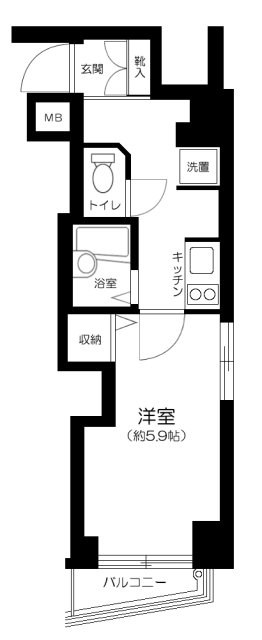 プレール・ドゥーク木場親水公園  間取り