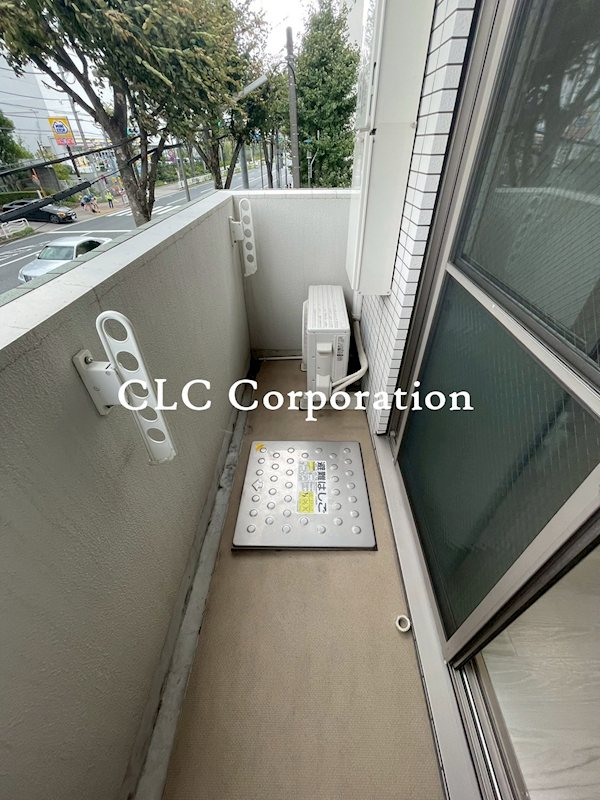 スパシエ門前仲町サウスクレスト ベランダ